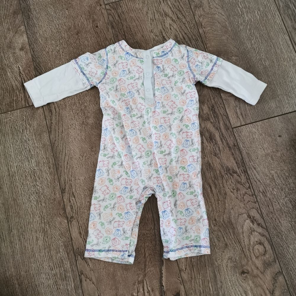 3/$15 Absorba sleeper/romper 3-6 m